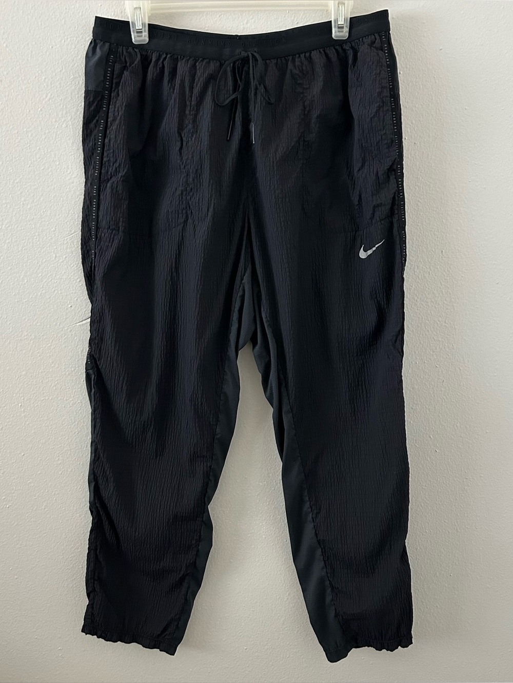 Nike Running Division Swift Packable Trouser Jogger Pants Womens XL Black Drifit
